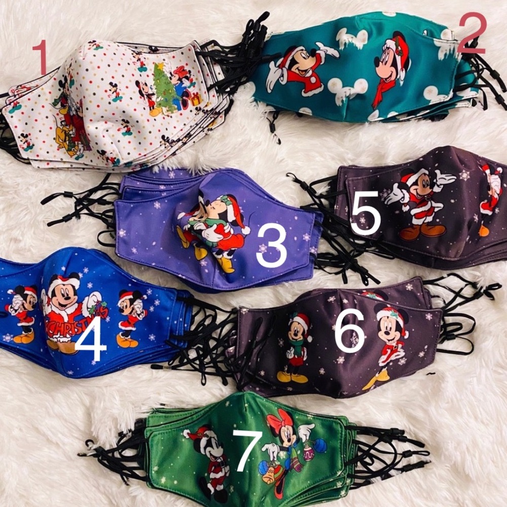 Holiday Disney Face Covering